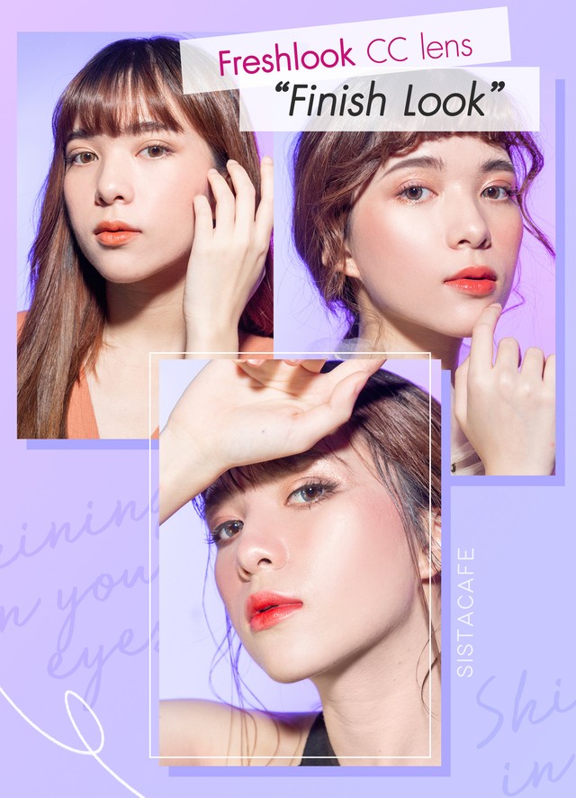 คอนแทคเลนส์บิ๊กอาย Freshlook CC Lens One Day Color