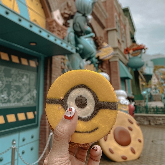 UniversalStudioJapan มินเนี่ยน สวนสนุก เที่ยวโอซาก้า Minions คุกกี้