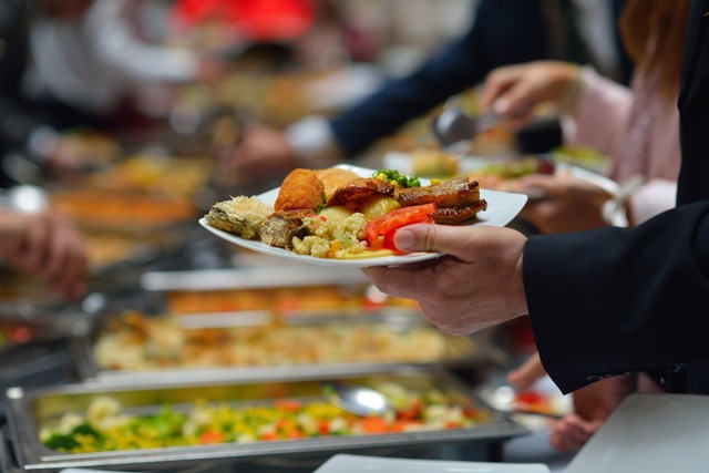 1580347161 bigstock people group catering buffet f 45983233
