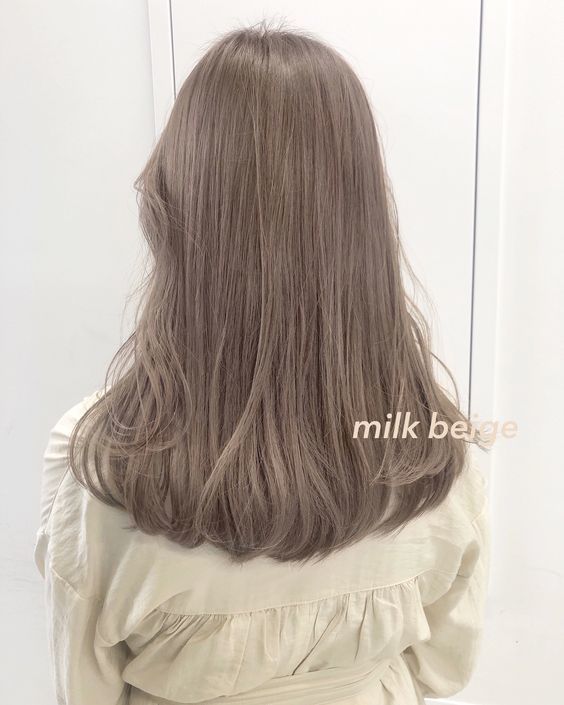 สี ผม น้ำ ตาล หม่น