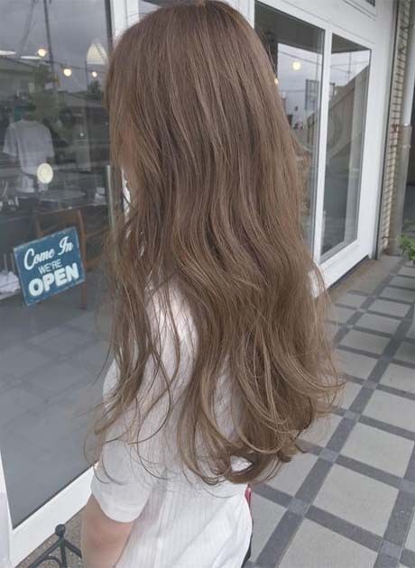 สี ผม น้ํา ตาล หม่น