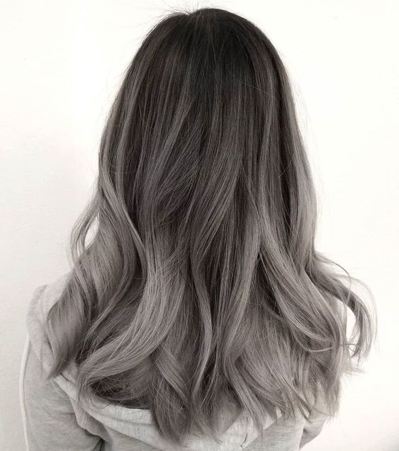 สีผม สีผมเทา ทรงผม Ash Grey ไอเดียสีผม ผมสีเทา โรเซ่ Blackpink