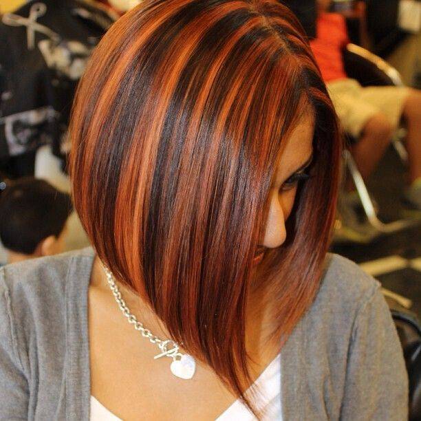 1457146908 black hair with pale blonde highlights easy short bob haircut