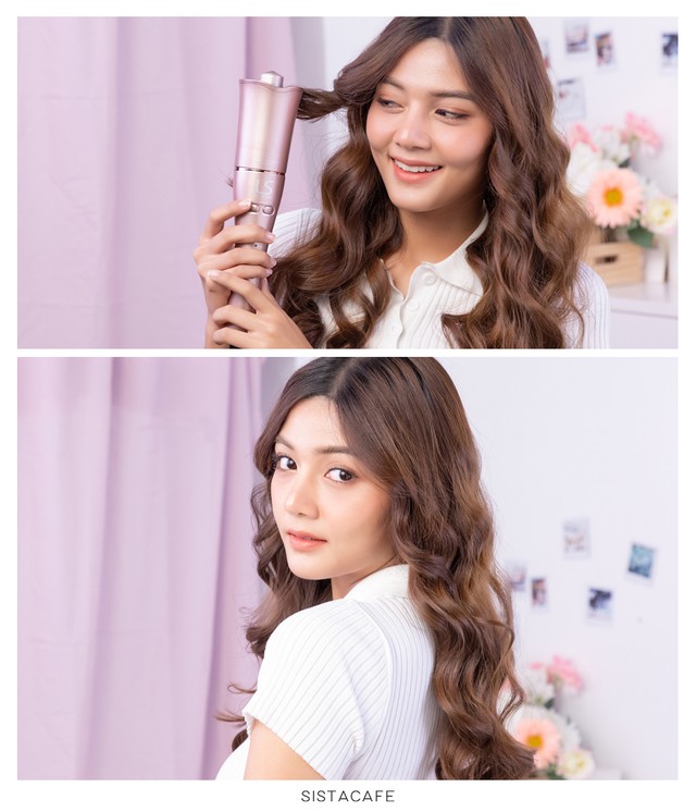 ทำผมลอนเองง่ายๆ