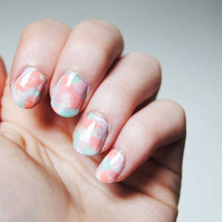 วิธีทำสีเล็บ “ ไอติมเรนโบว์ ” สีรุ้งสดใส สวยหวานน่ากิน