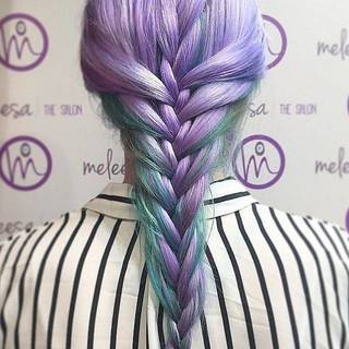 รวม 47 ทรงผมเปีย Colorful Braids สีผมสวยๆ สะดุดตา