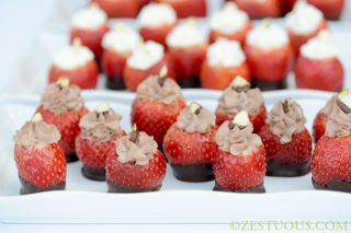 สูตรลับ : ♡✧ Chocolate Cheesecake stuffed Strawberries ✧♡