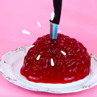 ♥ DIY Halloween Candy : เยลลี่สมองไหล!! เมนูง่ายๆ