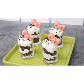 สูตร "Hello Kitty Brownie Parfait" เมนูง่ายๆ อร่อยคาวาอี้