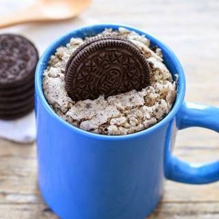COOKIES AND CREAM MUG CAKE อร่อยทำง่ายภายใน 2 นาที