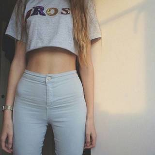 1456209791 1445510258 45jykr l 610x610 jeans high 2bwaisted 2bjeans pale thinspo grunge tumblr 2boutfit alternative t 2bshirt 