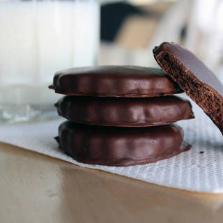 สูตรวิธีทำ คุกกี้ช็อกโกแลตมินต์ (Thin Mints)