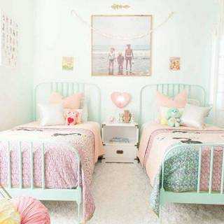 15 ไอเดียการแต่งห้องนอนสีหวาน