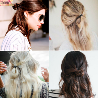 เทรนมัดผมครึ่งหัว "half-up bun" เท่เซอร์ไม่เหมือนใคร