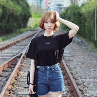 35 แฟชั่นสุดชิค มิกซ์แอนด์แมทช์ เสื้อยืด Oversize สวยเริ่ดสไตล์เกาหลี