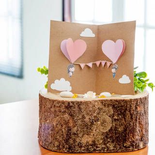 DIY การ์ดวาเลนไทน์ 3D แบบง่ายๆ น่ารักทะลุจอ