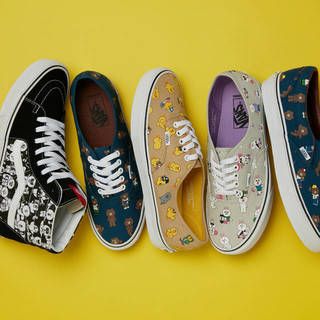 รองเท้าผ้าใบสุดน่ารัก จาก Vans ในคอลเลคชั่น Line Friends