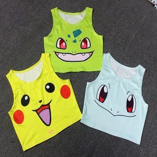 จับโปเกม่อนกัน! แฟชั่น 'เสื้อครอป ลาย Pokemon' สวยตามเทรนด์สุดๆ
