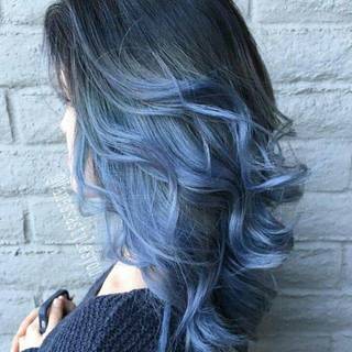 30 แฟชั่นสีผม โทนน้ำเงิน Blue ombre สวยเบอร์นี้มีหรือจะพลาด!