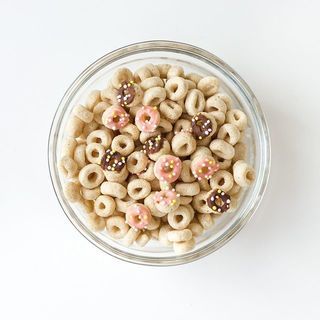 Mini Cheerio Donuts โดนัททำจากซีเรียล จิ๋วแต่แจ๋ว แถมน่ารักซะไม่มี