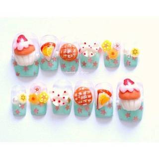 เล็บสวยน่ารักสีพาสเทล สไตล์ "Fairy Kei" คนชอบความน่ารักพลาดไมไ่ด้!!