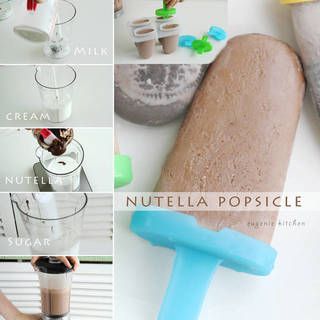 ไอติมโฮมเมด 'Nutella Popsicle' ทำง่าย คลายร้อน !