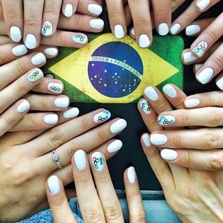 เกาะเทรนด์ Rio Olympics 2016 ทำเล็บสวยสไตล์สาวรักชาติ!