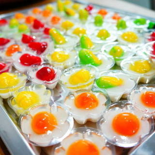 สูตรขนมหวานไทย 'วุ้นลูกชุบหลากสี' น่ารักได้ อร่อยด้วย ง่ายๆ ใครๆก็ทำได้