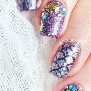 40 ไอเดียเพ้นท์เล็บ 'Ocean Nail Art' สำหรับสาวๆ ที่หลงรักท้องทะเล