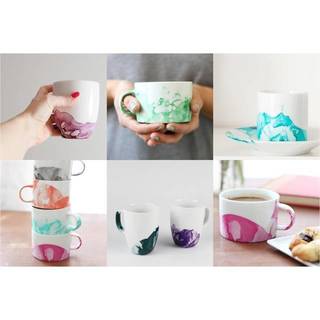 DIY แก้ว ให้มีสีสันกันเถอะ ใช้เองก็ได้ ให้เป็นของขวัญก็ดี