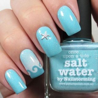 จับเอาท้องทะเลสีครามใส มาแต่งสวยให้กับเล็บด้วยไอเดีย 'OCEAN' กันเถอะ!!!