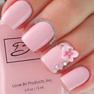 หวานสวยไม่เหมือนใครกับไอเดียเพ้นท์เล็บ "PINK NAIL"!