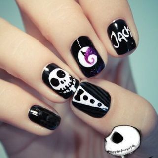 จับ Jack Skellington' มาเป็นไอเดียเพ้นท์เล็บสุดหลอน!