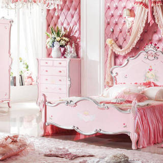 1437716170 1436873911 baroque style kids bedroom set font b princess b font theme kid solid wood furniture wardrobe