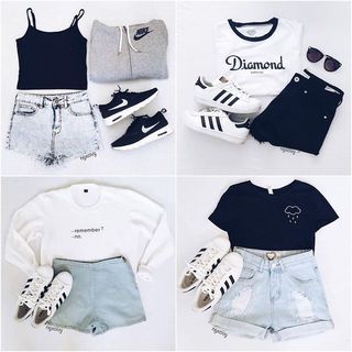 รวมไอเดียเสื้อผ้าเข้าเซ็ท โทนสีขาว-ดำ สำหรับใส่ในวันชิลล์ๆ สบายๆ