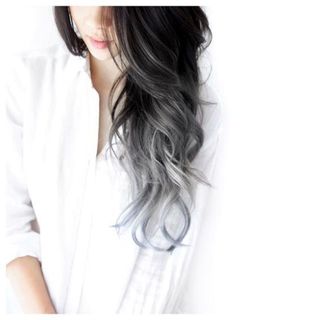 20 สีผมไฮไลท์ "ขาว & ดำ" สวย ล้ำ ทำยังไงก็เกิด !!
