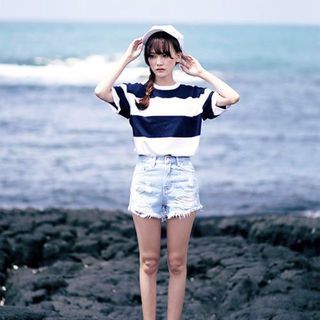 จัดเต็ม! แฟชั่น 'กางเกงยีนส์สั้น' สไตล์แคชชวล แต่งได้ทุกวัน สวยไม่ซ้ำแบบ!