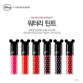 ลิปทินต์สุดคิ้วท์ WATERY TINT MICKEY LIMITED EDITION DISNEY จาก THEFACESHOP