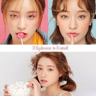 3 สไตล์ เขียนคิ้วแบบ Natural look!! 3 นาทีก็ออกบ้านได้!!