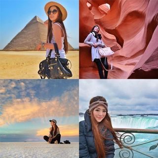 รวม 25 ภาพจริงไม่ตัดต่อสถานที่ท่องเที่ยวรอบโลกจากไอจีticha_ek