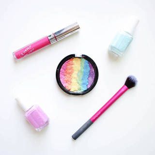 DIY Rainbow Highlight ไฮไลท์สีรุ้ง ทำเอง มุ้งมิ้ง ฟรุ้งฟริ้ง เด่นเกินใคร