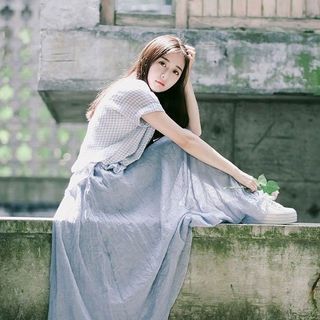 4 สไตล์ มิกซ์แอนด์แมทช์ "กระโปรงยาว" ให้น่ารัก เรียบร้อย ไม่แก่!!!