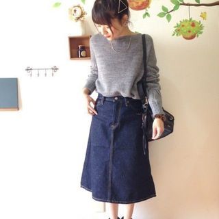 23 ไอเดียใส่กระโปรงยีนส์ของสาวญี่ปุ่นต้องลอง