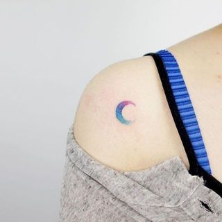 รวมรอยสัก "Watercolor Tattoos" รอยสักสีน้ำสวยๆ ยิ่งดูยิ่งหลงรัก