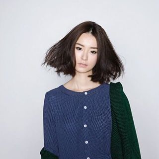 30 ทรงผม 'แสกกลาง' แบบ Ulzzang น่ารักใสๆ สไตล์สาวเกาหลี