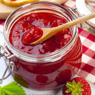 ส่วมผสมแค่ 3 อย่าง Strawberry Jam น้ำตาลน้อย ไม่กลัวอ้วน!!