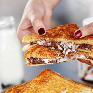 อาหารเช้า ง่ายๆ | Nutella Sandwich ทำง่าย อร่อยด้วย !