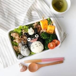 รวมภาพ เมนูอาหาร น่ารัก มุ้งมิ้ง ฟรุ้งฟริ้ง จาก "Totoro"