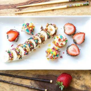 "Banana Nutella Sushi" ซูชินูเทลล่ากล้วย ส่วนผสมแค่ 3 อย่าง