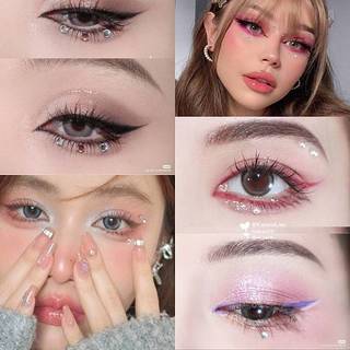 ไอเดีย Makeup แต่งหน้า Rhinestone วิบวับสวยหรู